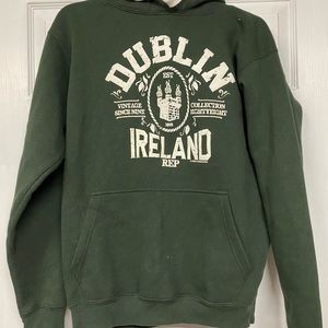 Large hooded sweatshirt